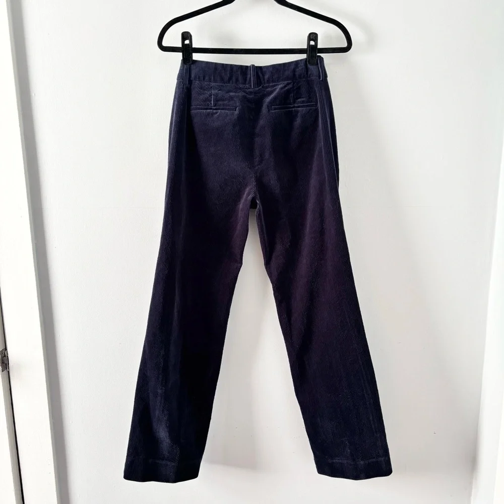 J. Crew Natalia Pant in Stretch Corduroy Trouser Bottoms High-Rise Straight